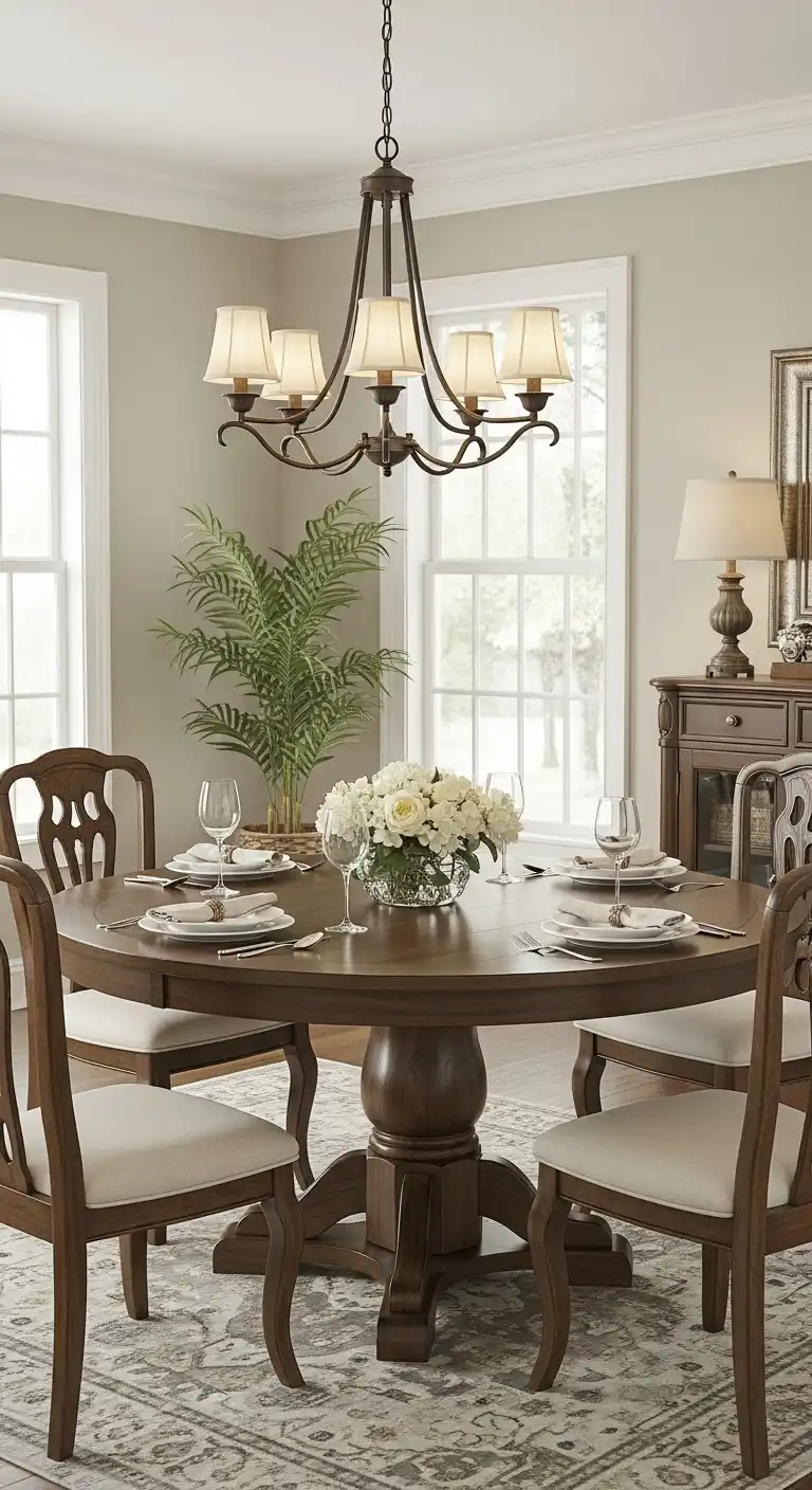 19 Trendy Modern Round Dining Table Ideas to Inspire Your Next Makeover 9 8 Fit For Royalty