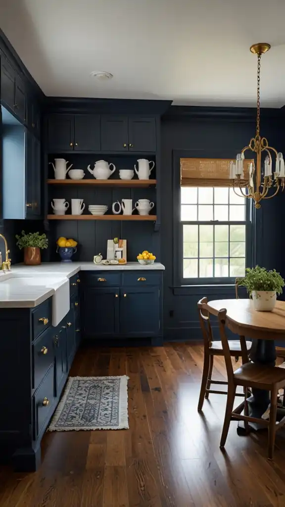 15 Stunning Honey Oak Kitchen Cabinet Ideas 9 8 Paint Lower Cabinets Navy Blue