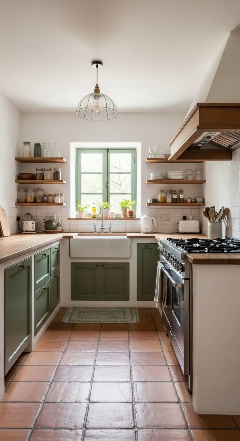 17 Feng Shui Kitchen Color Ideas for Positive Energy 9 8 Terracotta for Earthy Warmth