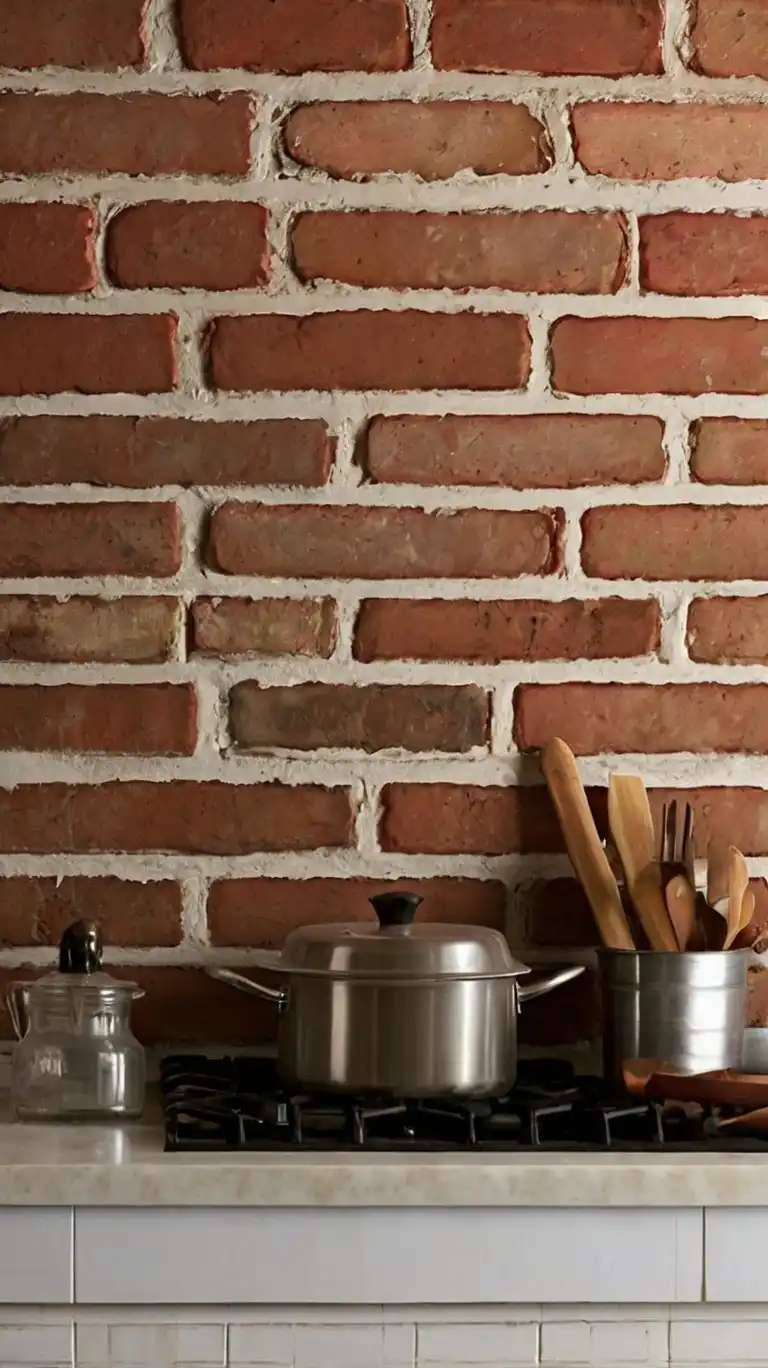 20 Timeless Backsplash Kitchen Ideas That Will Never Go Out of Style 10 9 Brick Backsplash