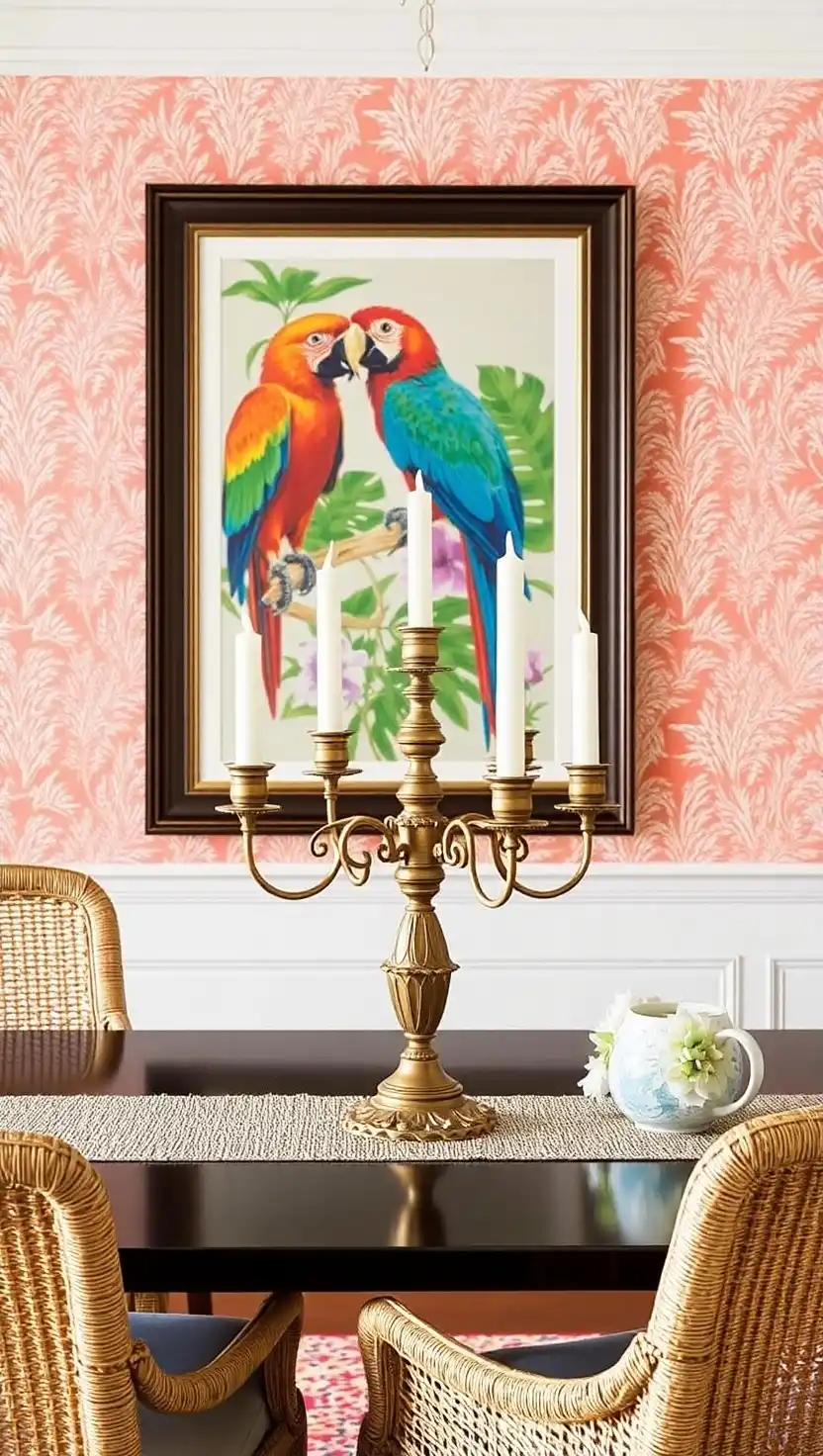 23 Timeless Formal Dining Room Ideas for a Sophisticated Setting 10 9 Tropical Inspired Accents