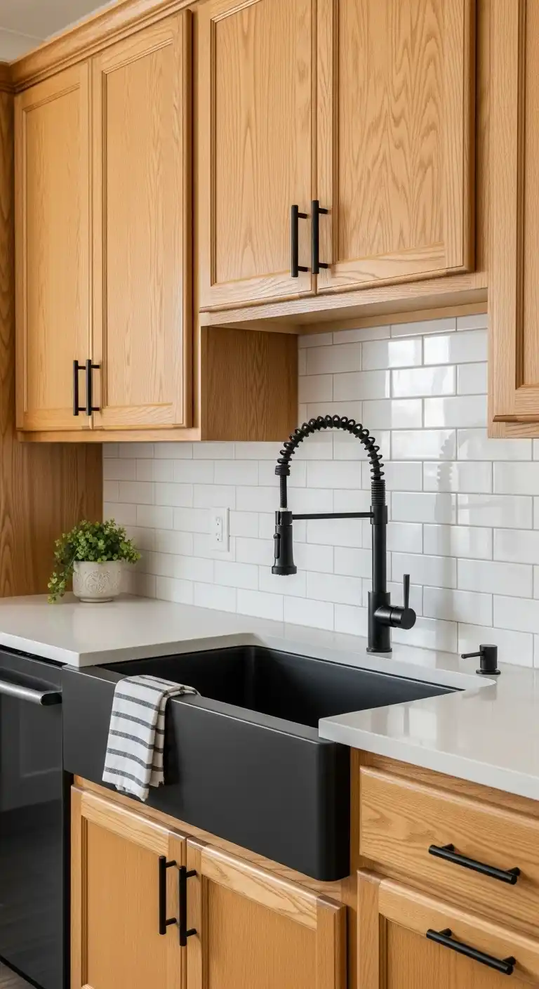 Black Accents as a Modernizing Element