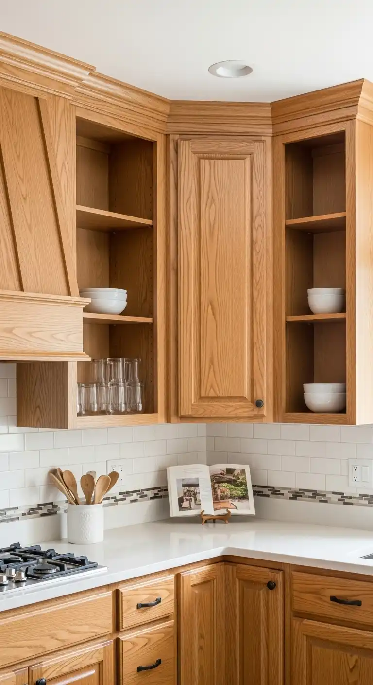 Create Visual Balance with Open Shelving