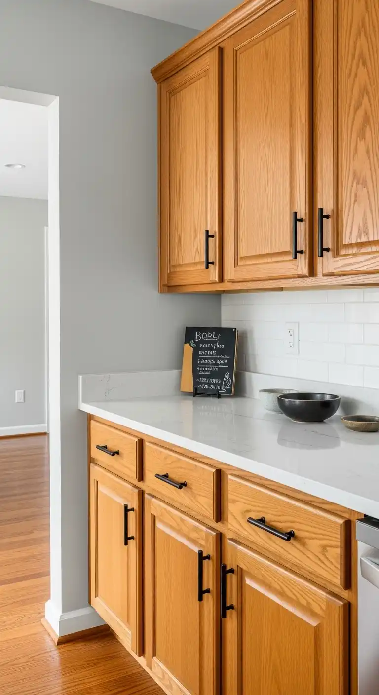 Enhancing Contrast with Accents and Finishes
