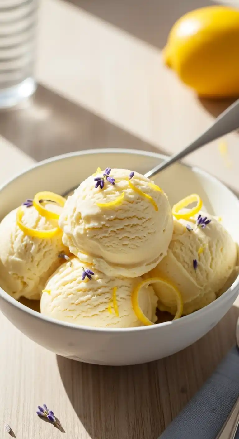 Freshly Served Ice Cream