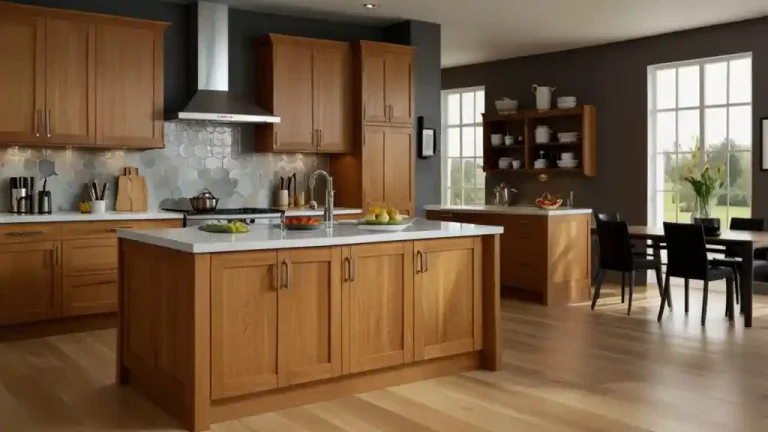 15 Stunning Honey Oak Kitchen Cabinet Ideas 5 15 Stunning Honey Oak Kitchen Cabinet Ideas