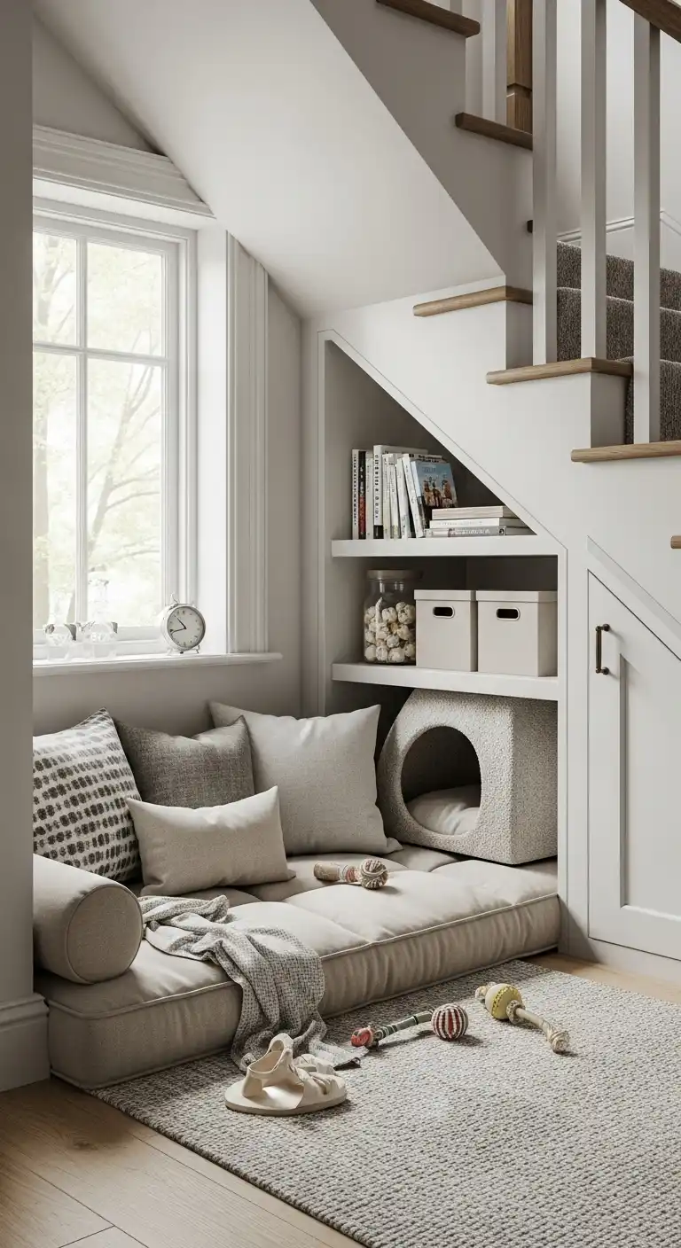 17 Functional Kitchen Nook Wall Ideas That Work Beautifully 19 Pet Friendly Corner Nook 2