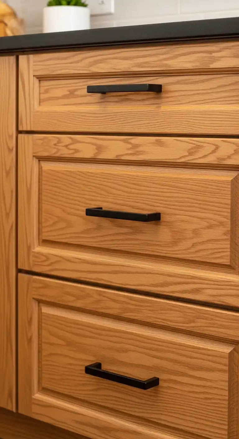 Selecting Modern Hardware to Complement Honey Oak’s Warm