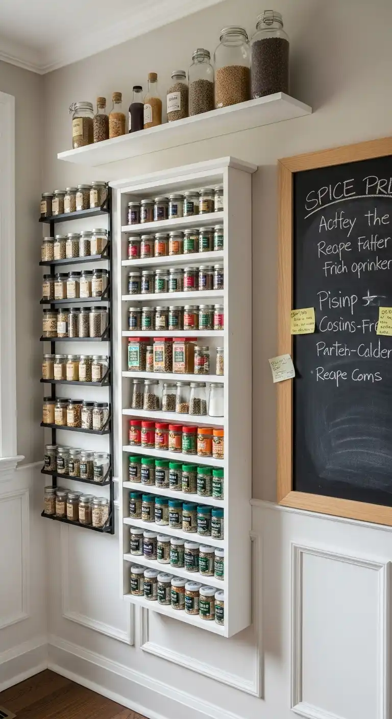 17 Functional Kitchen Nook Wall Ideas That Work Beautifully 13 Spice Rack Accent Nook