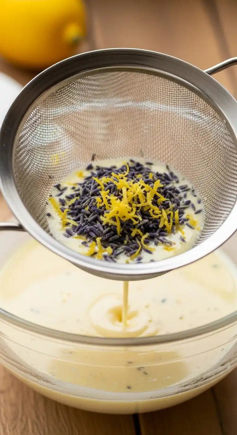 Straining the Mixture