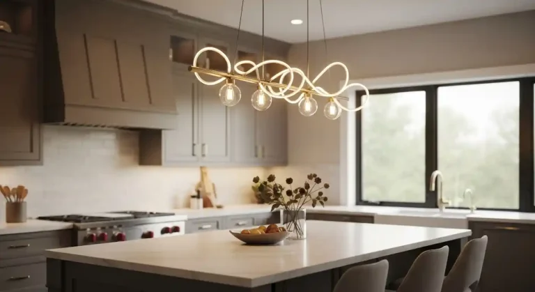 Stunning Kitchen Over Island Lighting