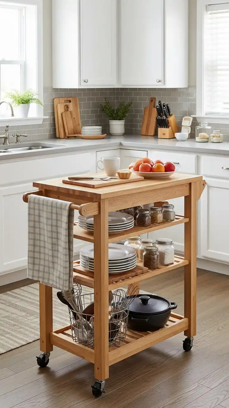 Why People Want a Portable Kitchen Island (And What Problems It Actually Solves)