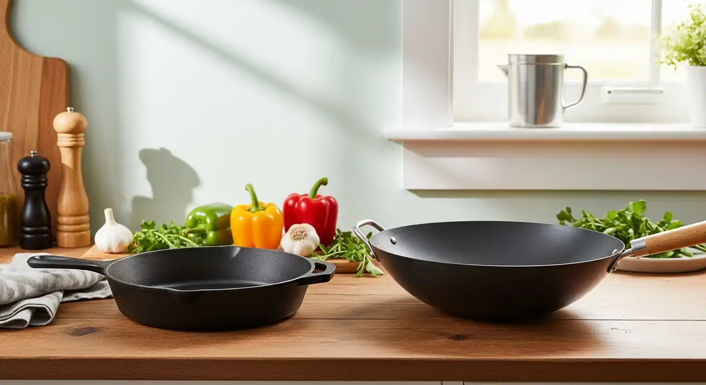 Wok Vs Cast Iron Skillet