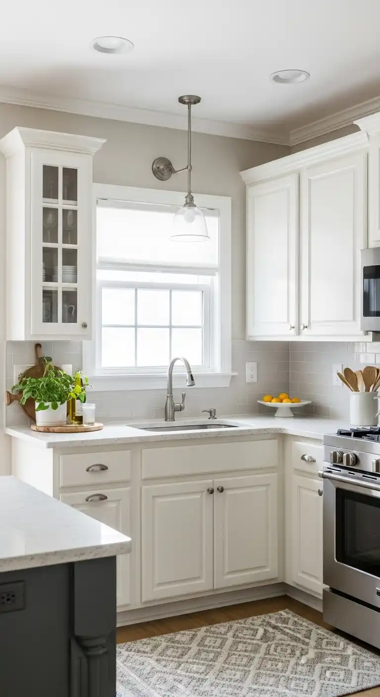 15 Gorgeous Kitchen Color Ideas for Walls 2 1 Classic Neutrals