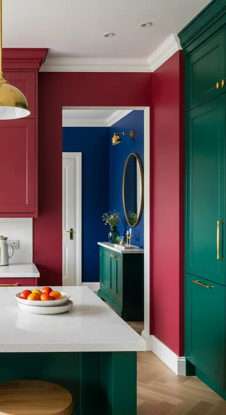 15 Gorgeous Kitchen Color Ideas for Walls 11 10 Jewel Tones