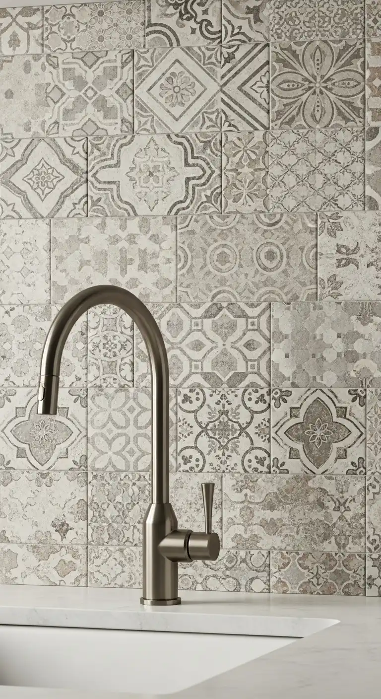 21 Timeless Rustic Modern Kitchen Ideas You'll Love 11 10 Textured Backsplash Tiles