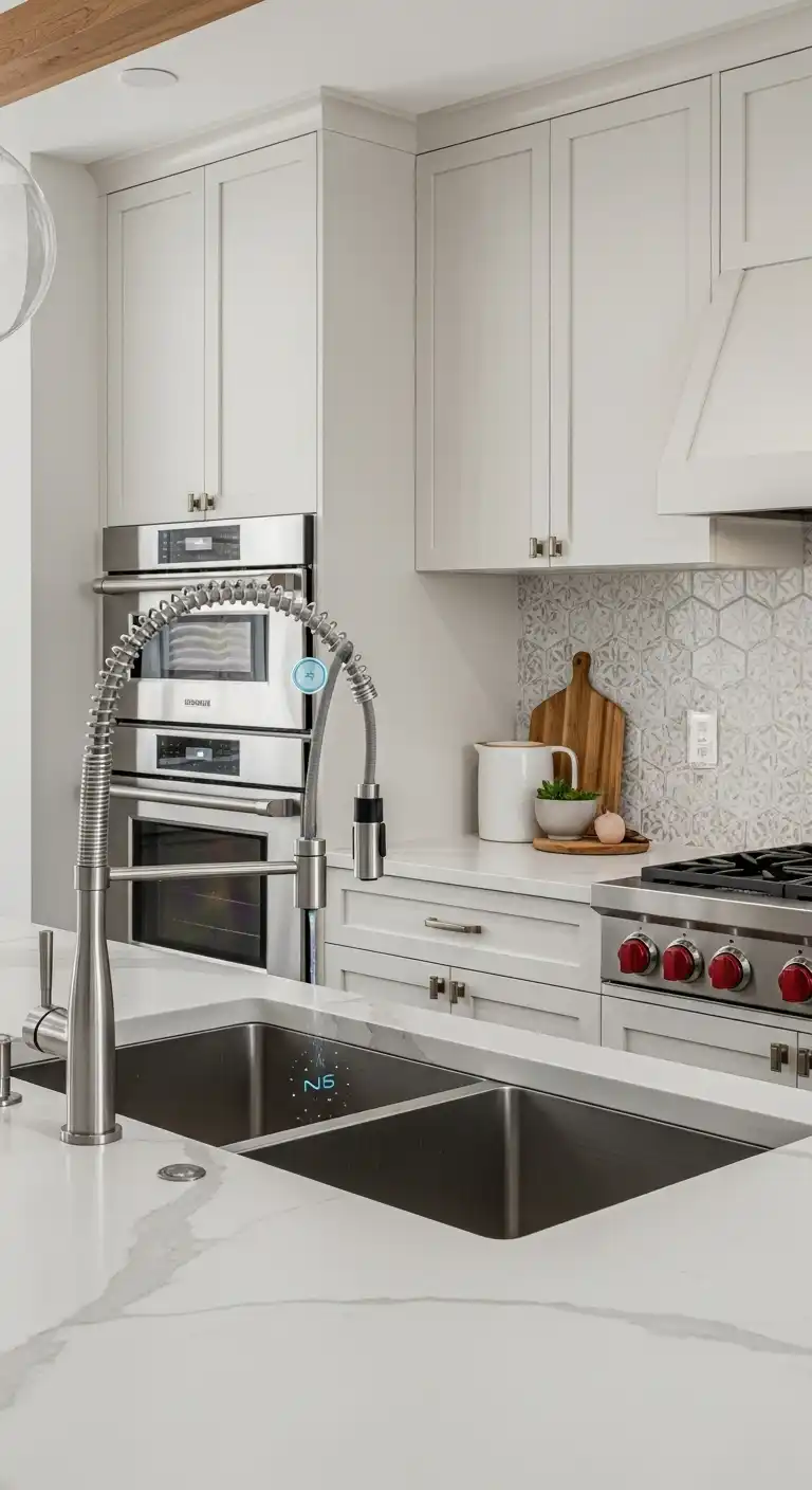 19 Modern Luxury Kitchen Inspirations You'll Love 12 11 Smart Technology Integration