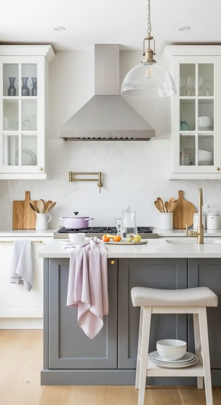 21 Elegant French Chateau Kitchen Ideas That Redefine Rustic Luxury 13 12 Neutral Palette with Soft Pastels