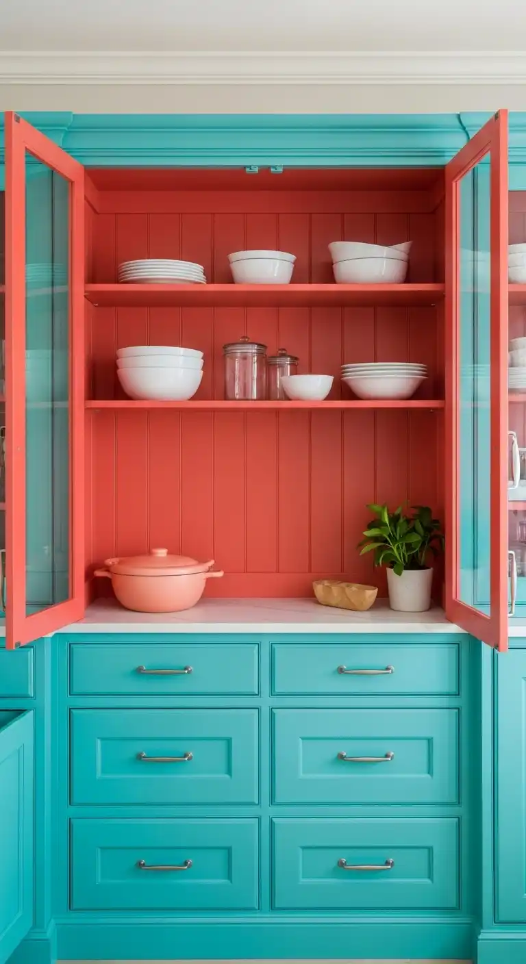 14 Paint Inside Cabinets