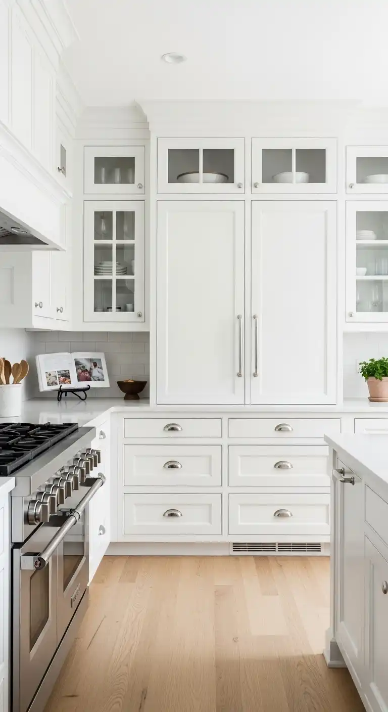 14 White Shaker Style Cabinetry