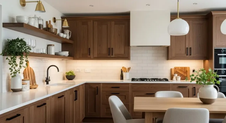 Brown Kitchen Color Ideas: 15 Ways to Pair It with White, Cream, and More 7 15 Brown Kitchen Color Ideas