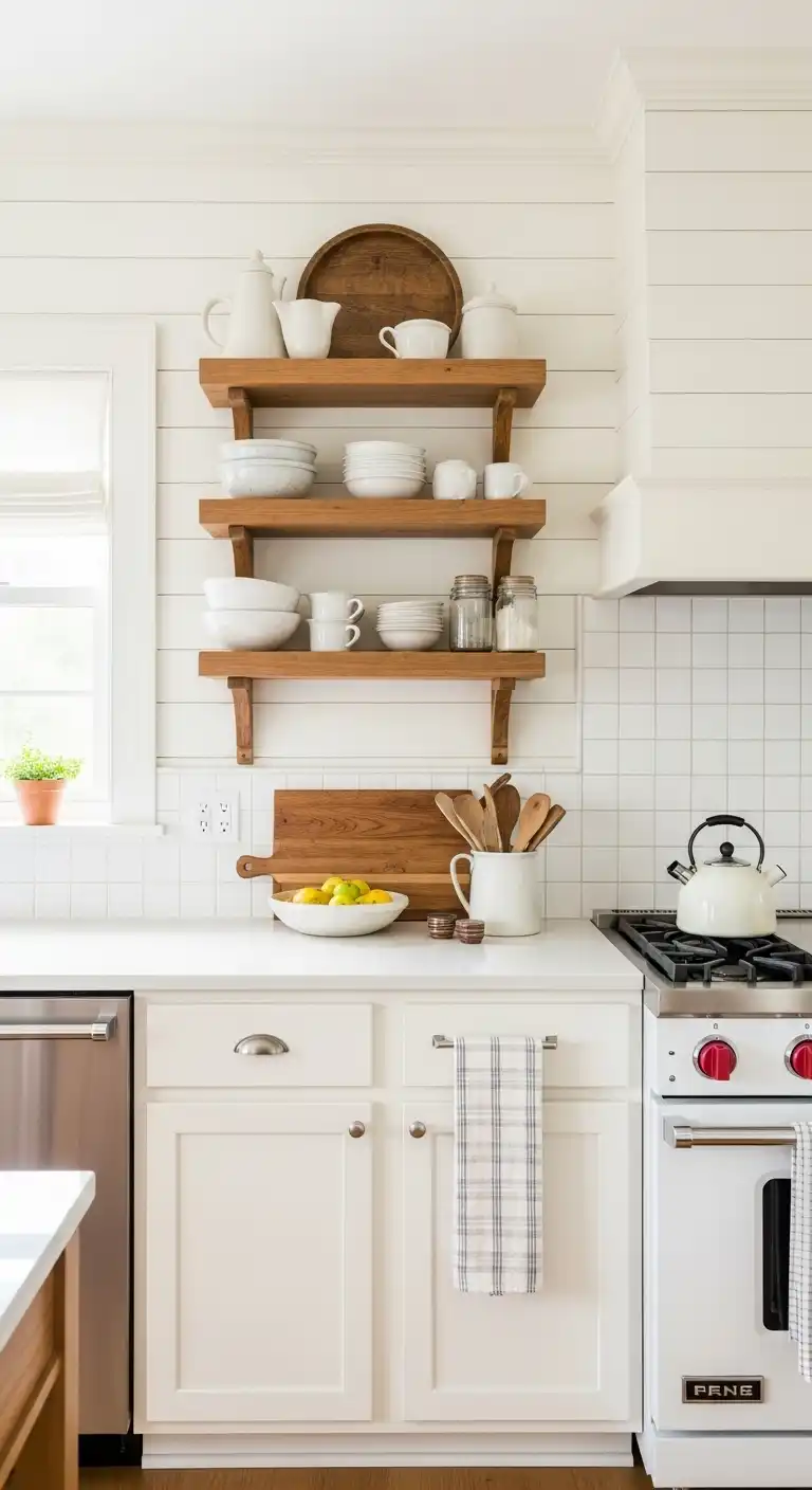 33 Elegant French Countryside Kitchen Ideas with Timeless Appeal 16 15 Shiplap Walls