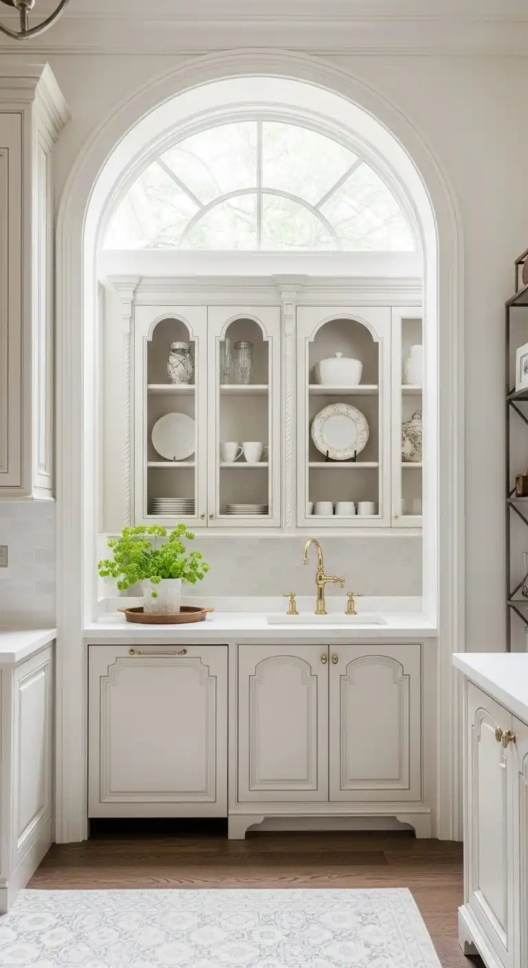 21 Elegant French Chateau Kitchen Ideas That Redefine Rustic Luxury 19 18 Arched Windows or Doorways
