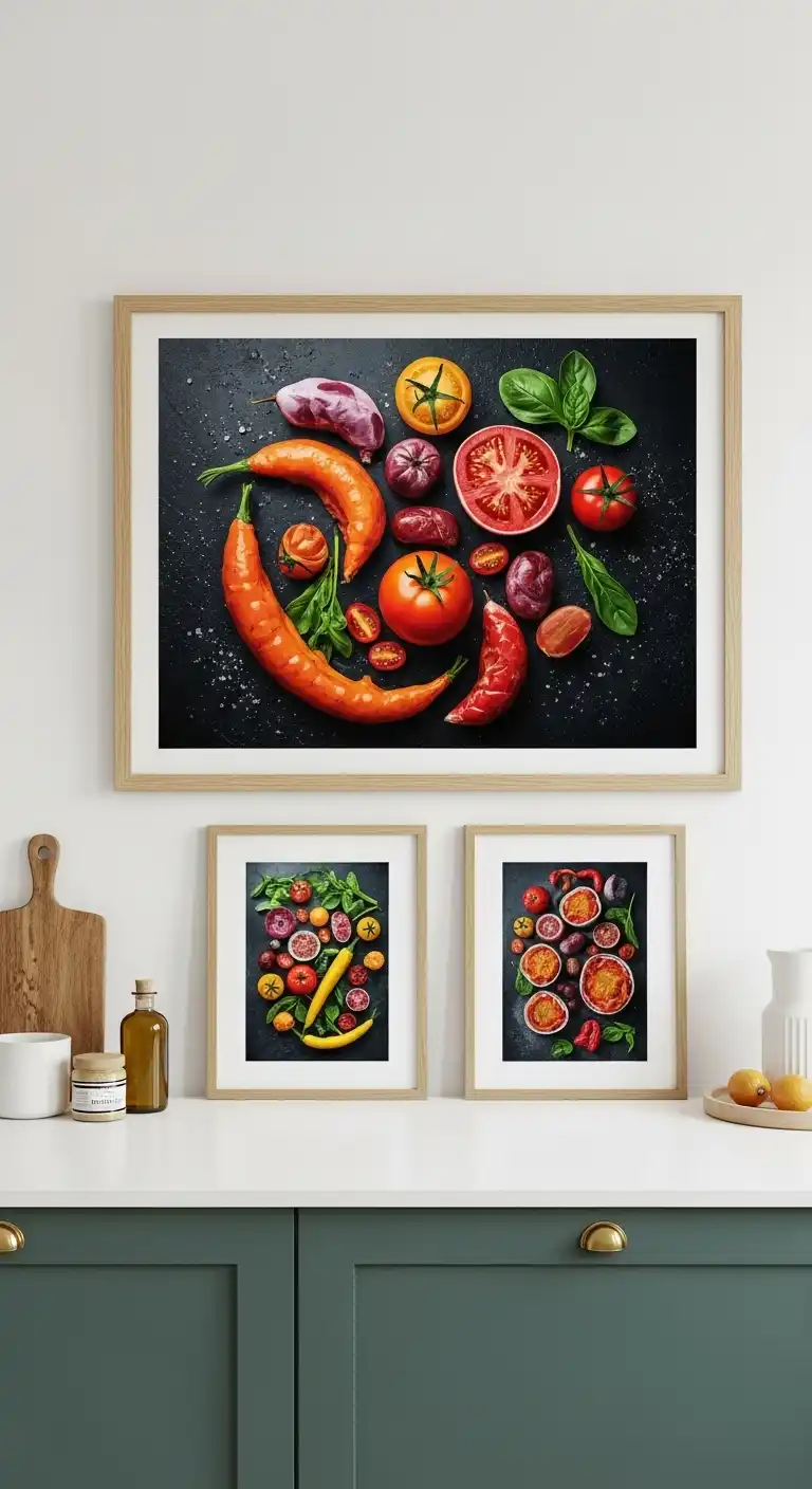 19 Modern Luxury Kitchen Inspirations You'll Love 20 19 Artistic Wall Decor