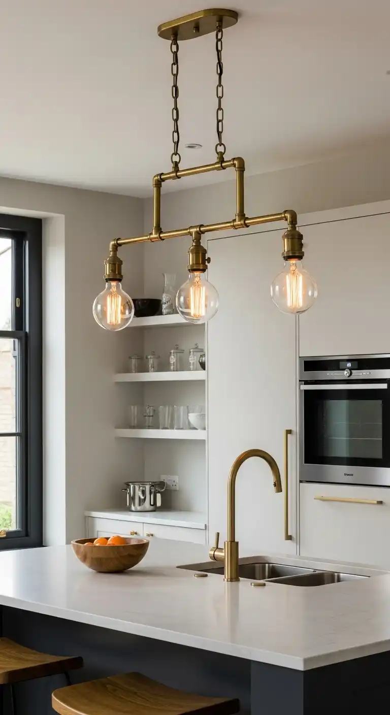 21 Timeless Rustic Modern Kitchen Ideas You'll Love 20 19 Vintage Inspired Lighting