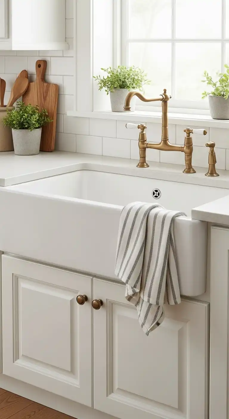 33 Elegant French Countryside Kitchen Ideas with Timeless Appeal 3 2 Farmhouse Sink