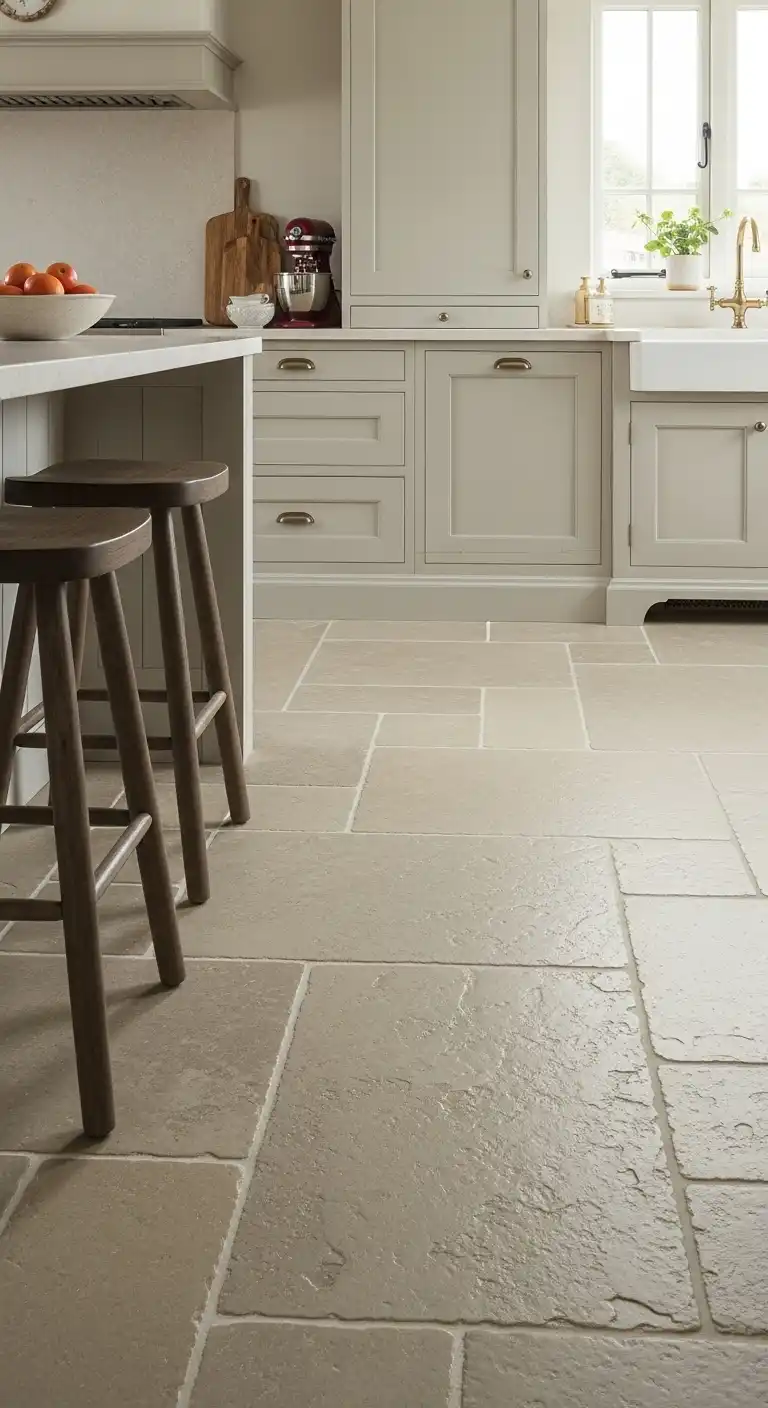 21 Elegant French Chateau Kitchen Ideas That Redefine Rustic Luxury 3 2 Limestone Flooring for Timeless Appeal