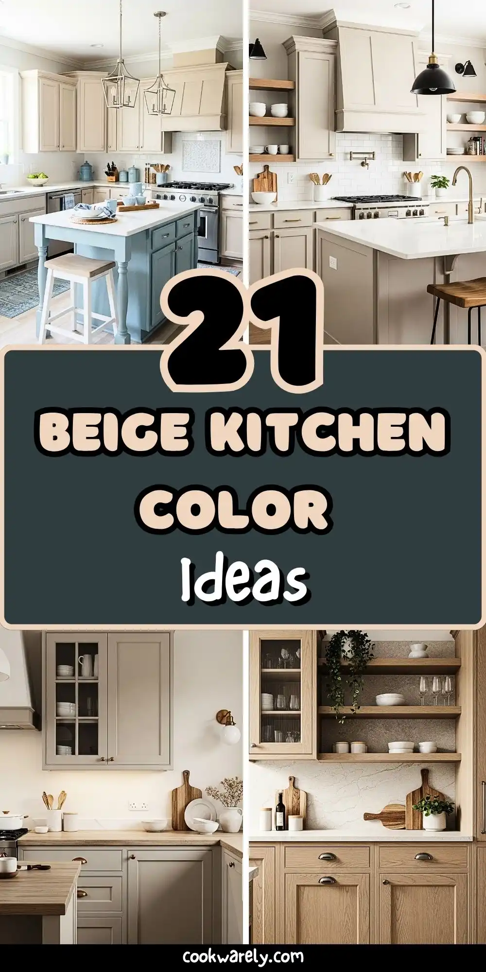 Turn Your Kitchen Into a Cozy Retreat With These 21 Beige Kitchen Color Ideas 1 21 Beige Kitchen Color Ideas