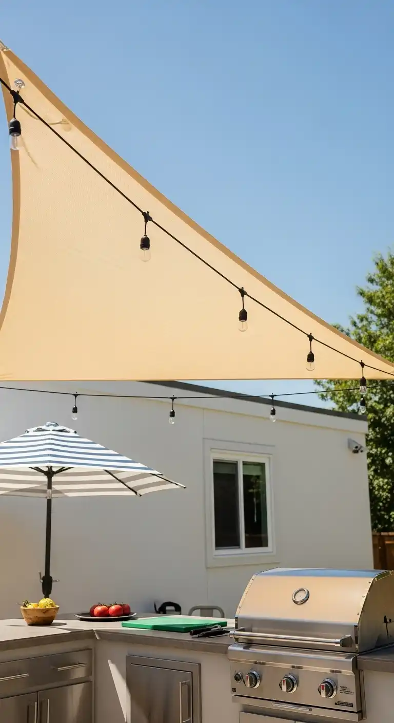 24. Shade Sail or Umbrella Station