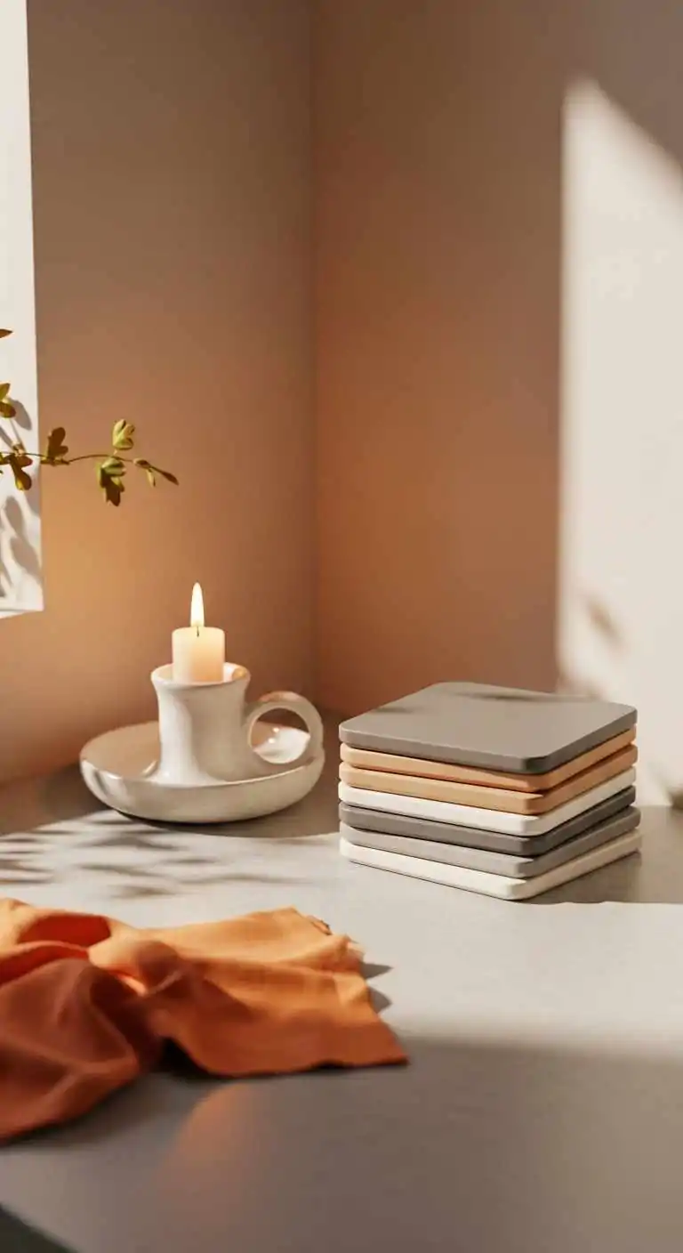 21 Inviting Kitchen Counter Corner Decor Ideas 26 25 Decorative Candle and Coasters