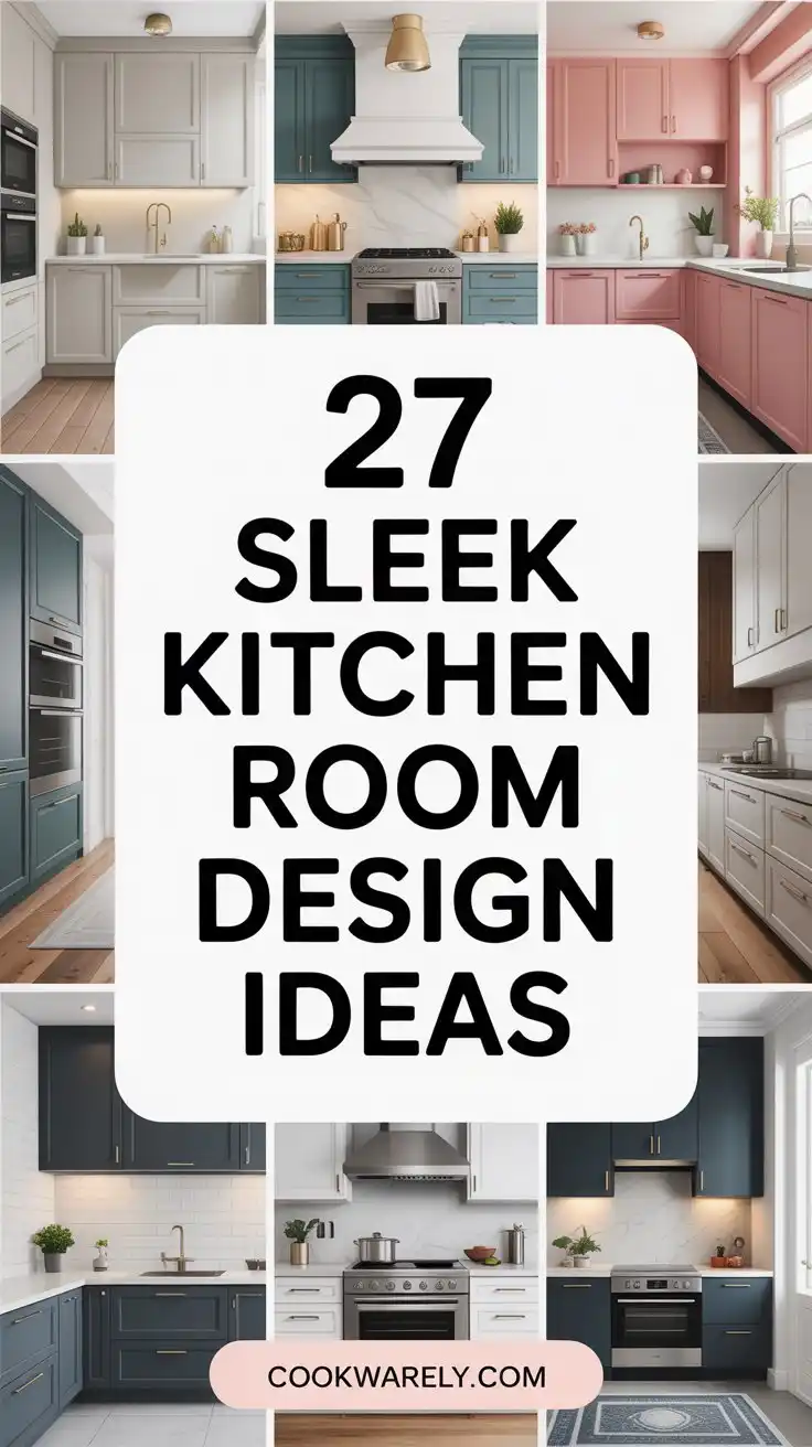 27 Sleek Kitchen Room Design Ideas to Inspire Your Remodel 1 27 Sleek Kitchen Room Design Ideas
