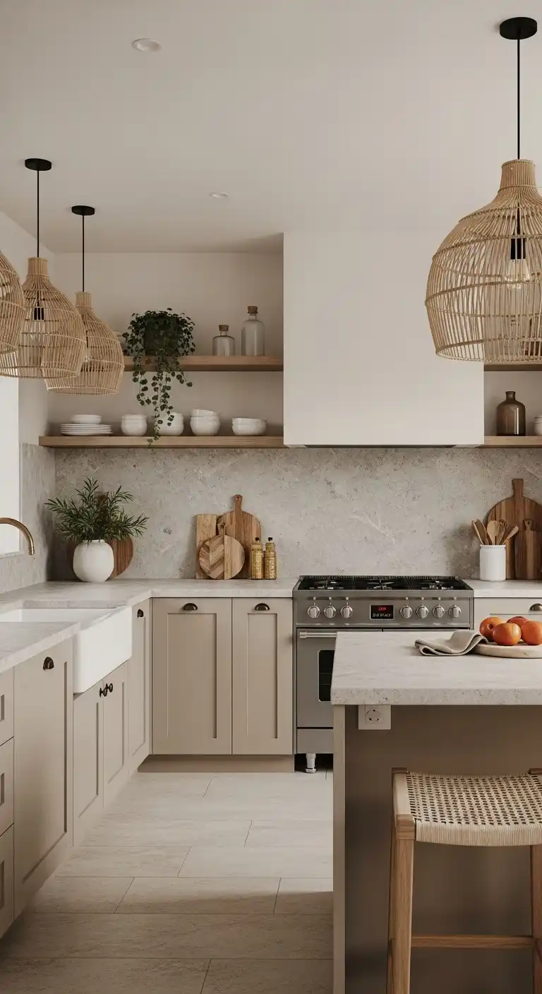 30 Stunning Warm Neutral Kitchen Looks for Everyday Comfort 28 27. Natural Palette