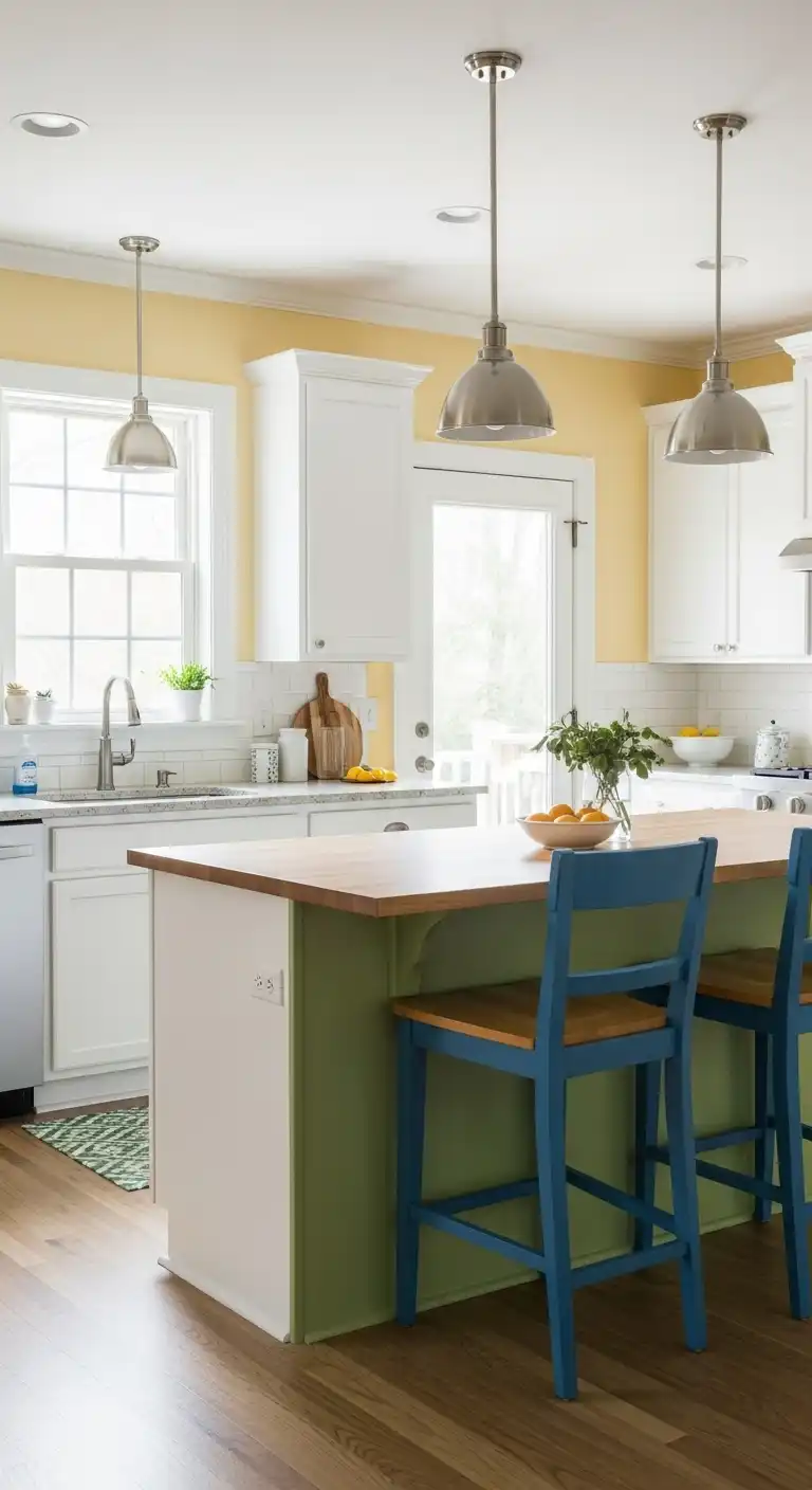 15 Gorgeous Kitchen Color Ideas for Walls 6 5 Fresh Yellows