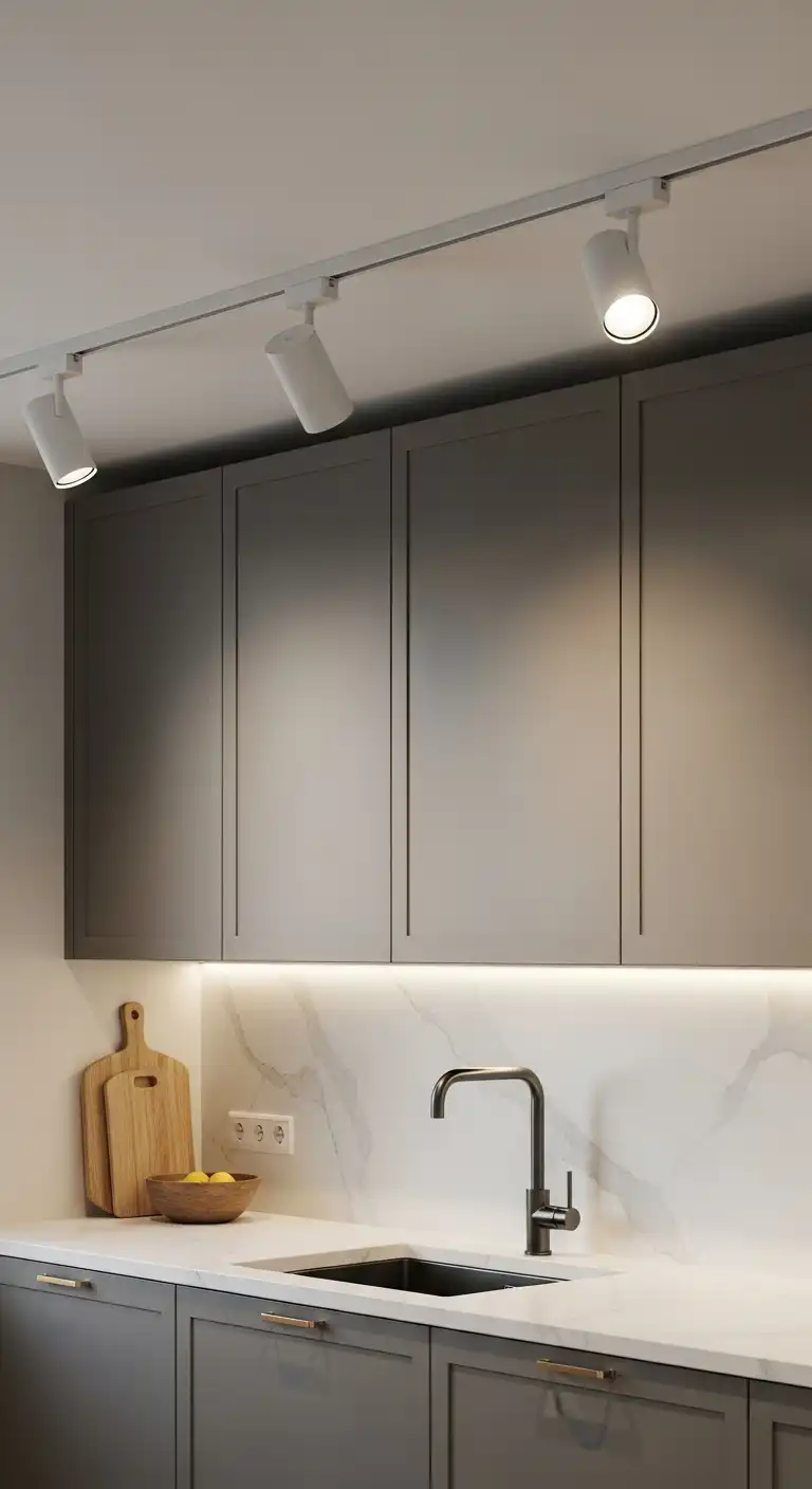 19 Stylish Kitchen Lighting Ideas Above Sink for a Brighter Space 6 5 Track Lighting