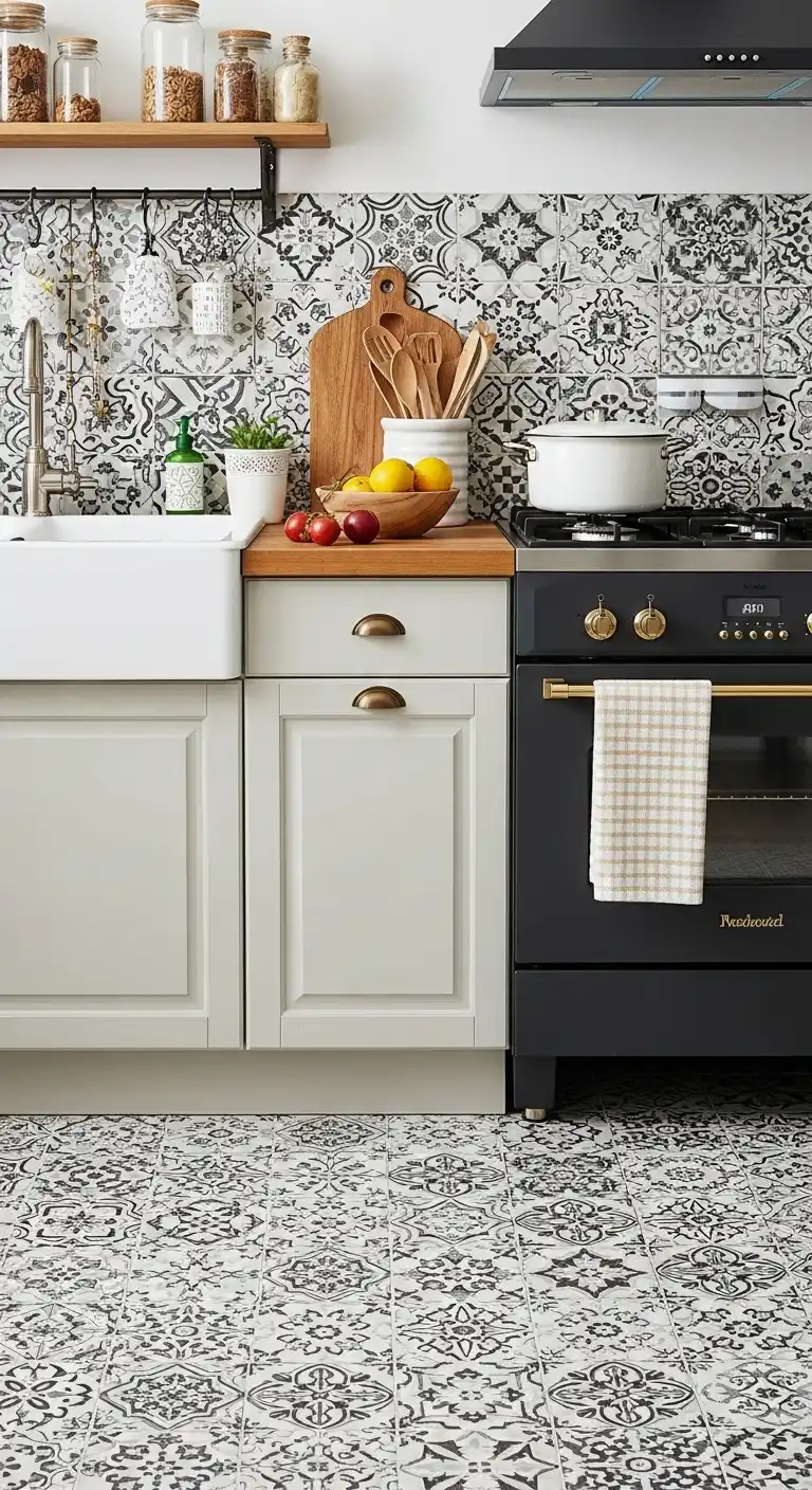 7 Patterned Tiles for a Playful Touch