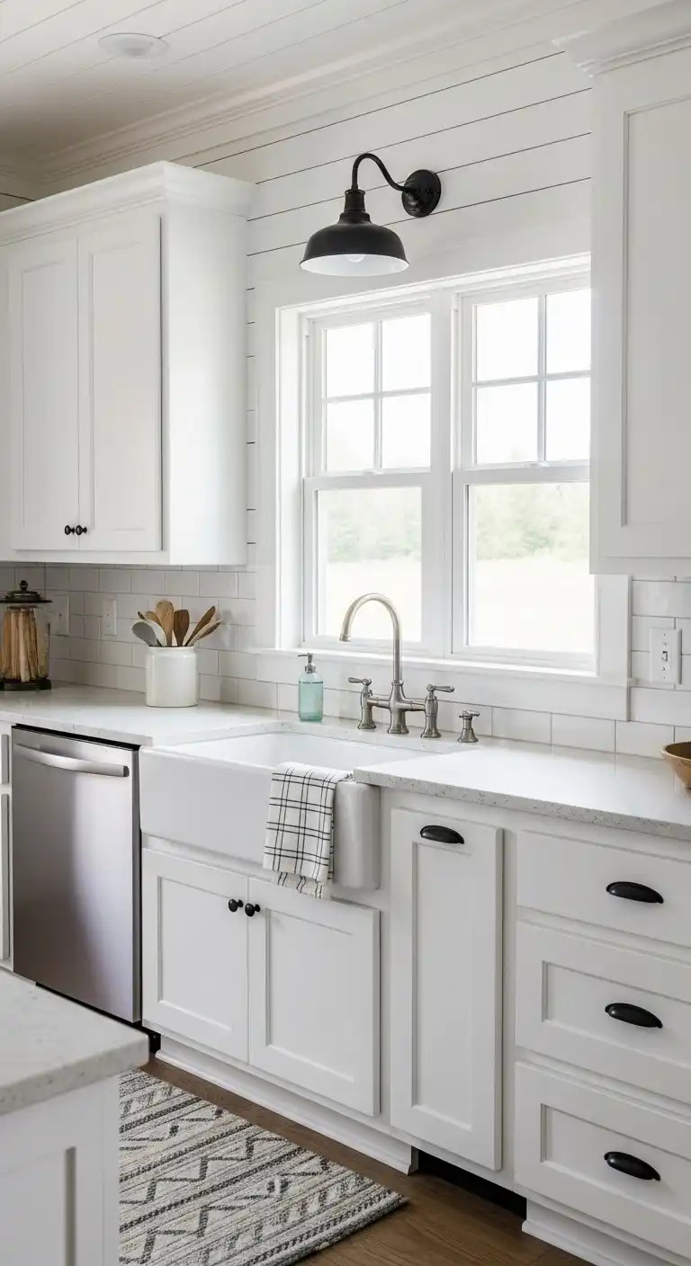 21 Timeless Rustic Modern Kitchen Ideas You'll Love 8 7 Shiplap Walls