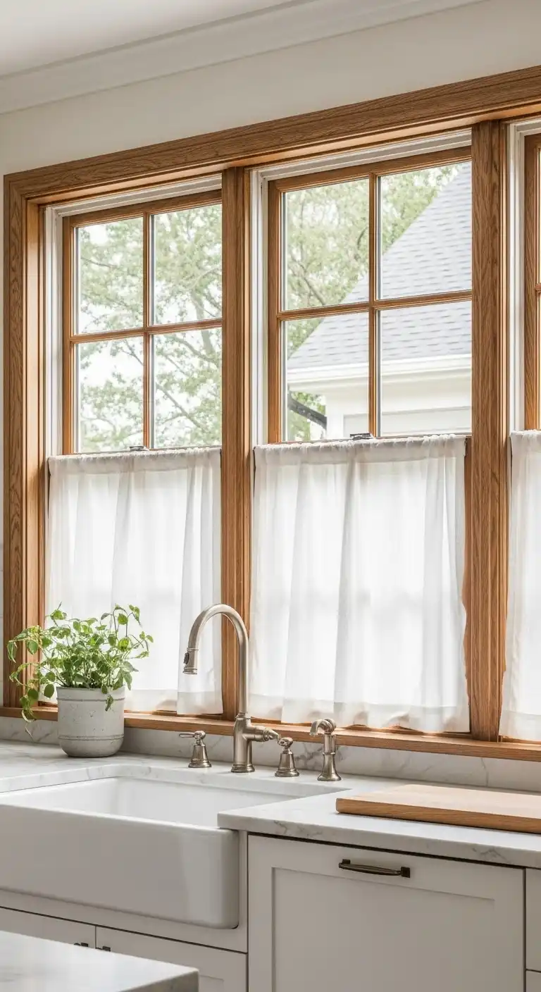 8 Wood Framed Windows for Natural Light