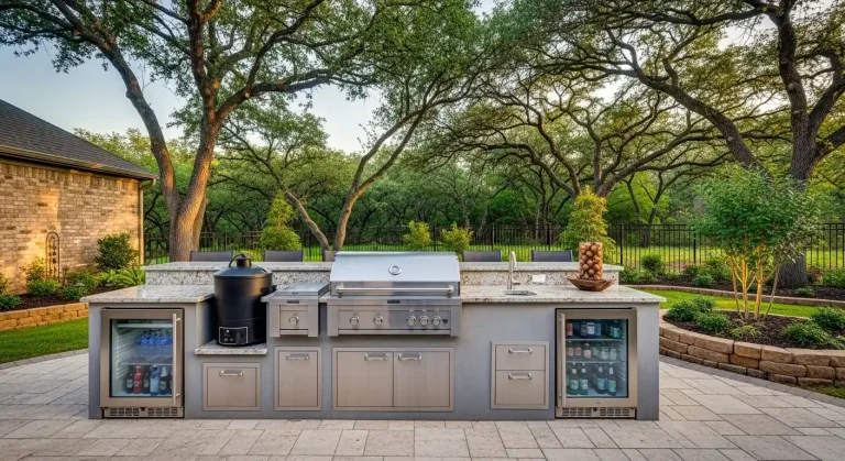 Backyard Outdoor Kitchen Layouts
