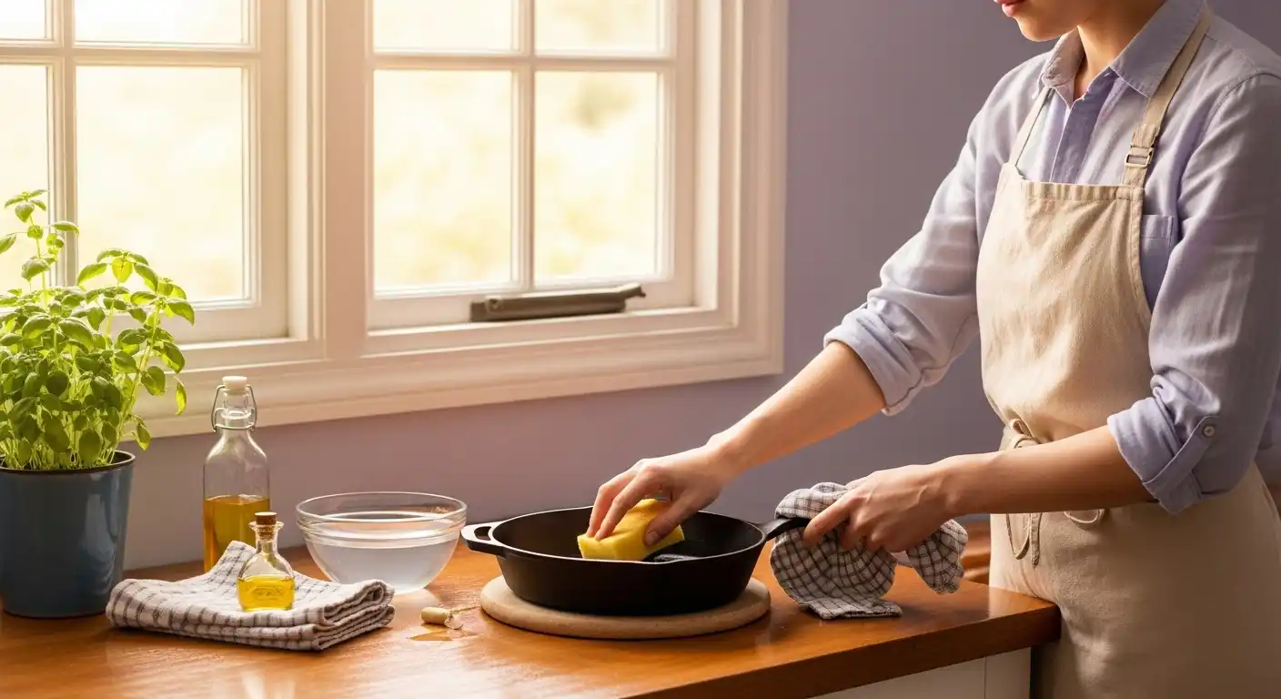 Caring for Your Cast Iron Skillet After Use