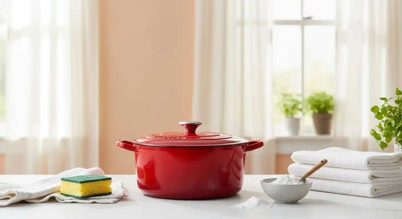 Cleaning an Enamel Dutch Oven