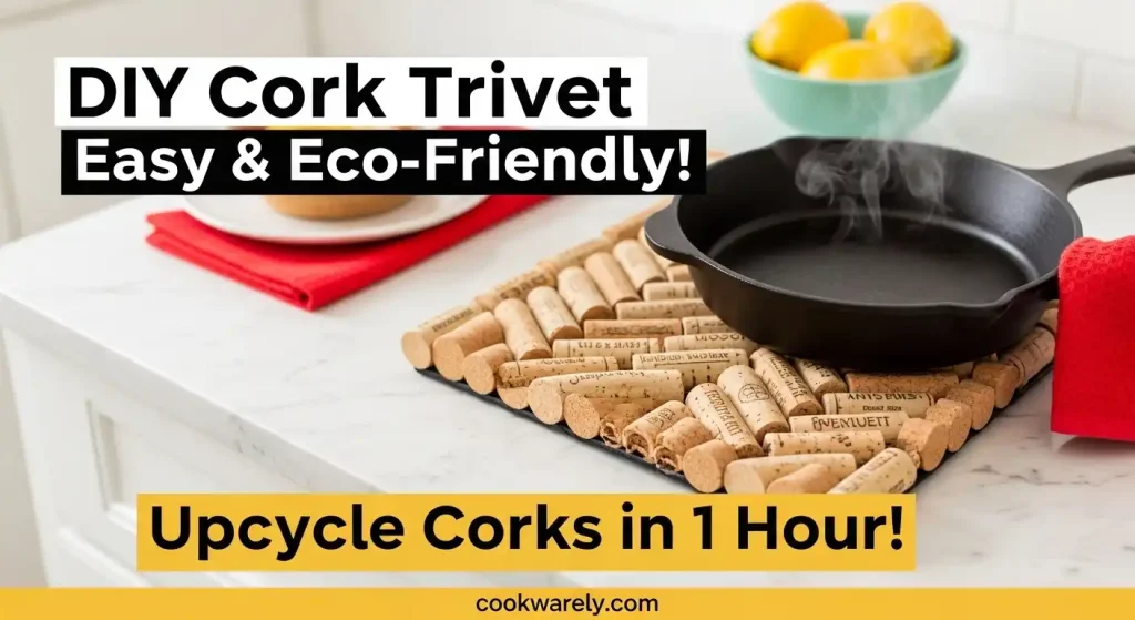 DIY Cork Trivet: A Simple, Eco-Friendly Craft Project 1 DIY Cork Trivet