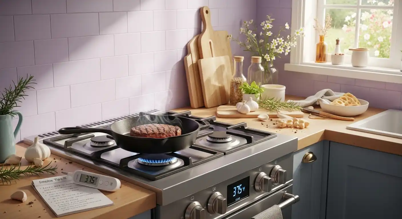 How To Reduce Smoke When Cooking With Cast Iron