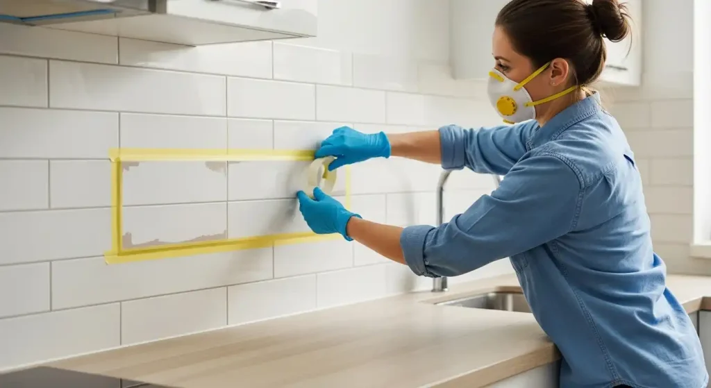 Ultimate Guide: How to Paint Your Kitchen Backsplash (Tiles, Stone, Glass & More) 4 How to Paint a Tile Backsplash Step-by-Step