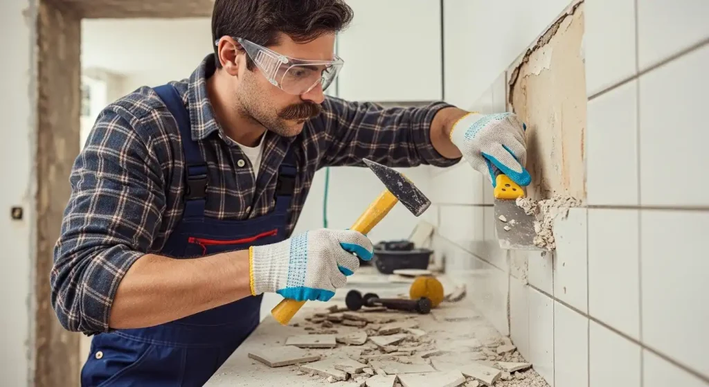 How to Install and Remove a Kitchen Backsplash: A Complete DIY Guide for Beginners 5 How to Remove a Tile Backsplash Safely