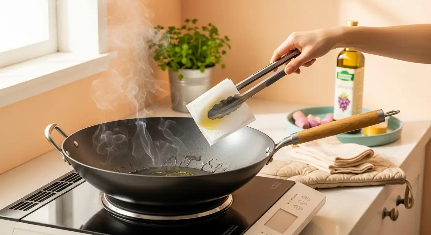 How to Season a Wok on an Electric Stove