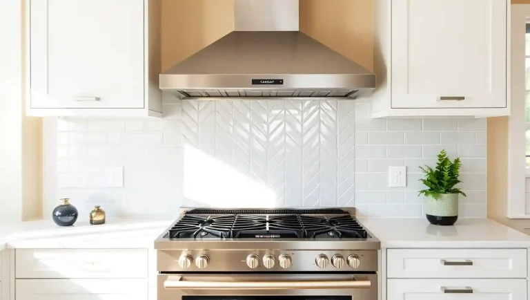 Kitchen Backsplash Designs Behind Stove